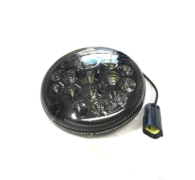 thumbnail image 2 of Wipac XFD500010 Round Reverse Light Lamp For Land Rover Defender – Black Housing, Clear Lens, Halogen 2 of 3
