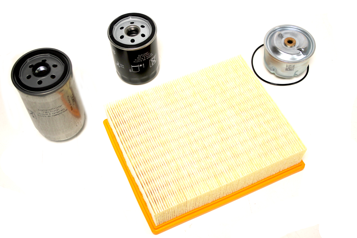 Land Rover TD5 Defender & Discovery 2 OEM Filter Service Kit – Oil, Fuel, Air