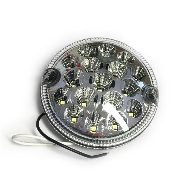 Allmakes Land Rover Defender NAS Upgrade Round Reverse Light - With Bulb & Lead - AMR3507R, STC1188, LR048202