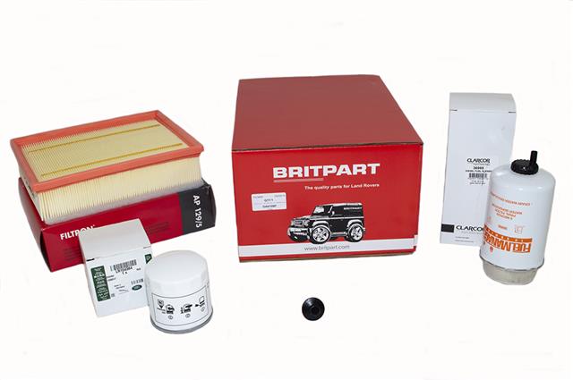 Land Rover Defender 200Tdi Service Filter Kit – Britpart (Oil, Air, Fuel)